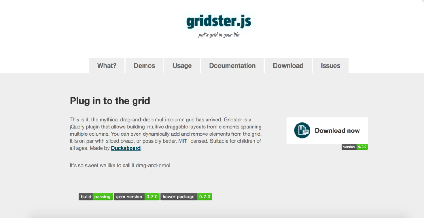 Gridster