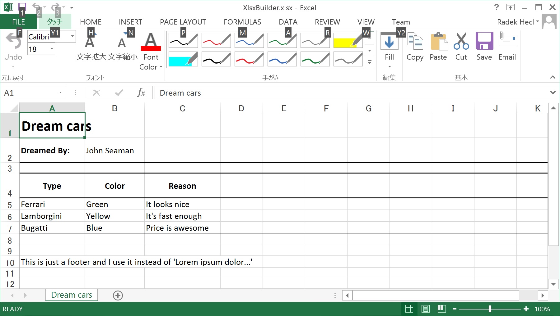 How to set style in Excel in Java using Apache POI