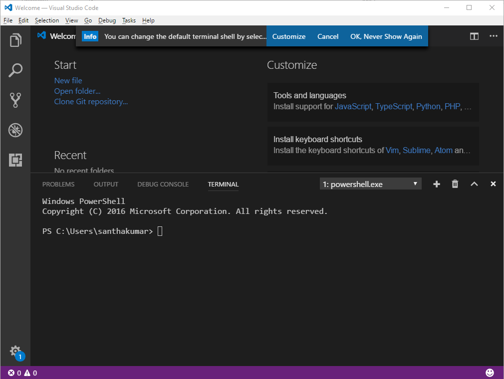 Visual Studio Core