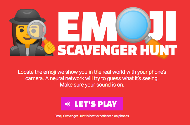 Emoji Scavenger Hunt Showcases Tensorflow Js Dzone Ai
