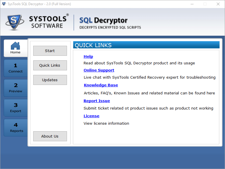 SQL Decryptor Tool