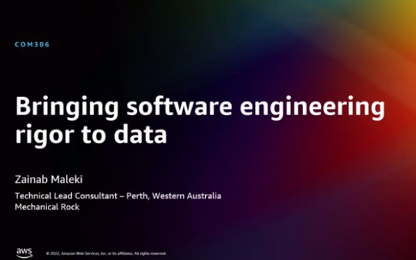 Bringing Software Engineering Rigor to Data | DevsDay.ru