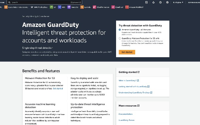 A Hands-On Guide to Enable Amazon GuardDuty on AWS Account