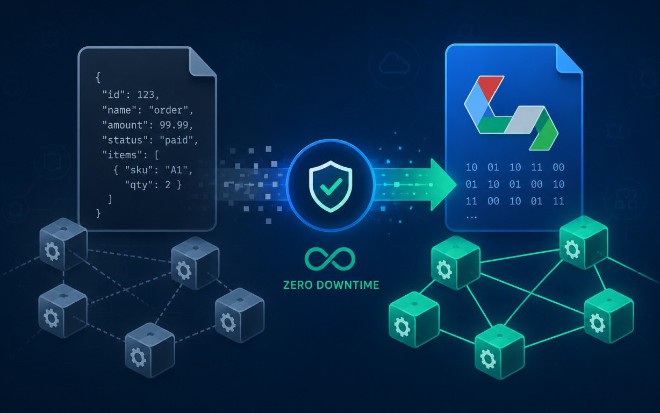 Replacing JSON With Protobuf in Your Microservice Mesh: A Zero-Downtime Migration Blueprint