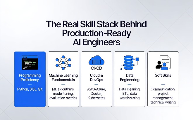The Real Skill Stack Behind Production-Ready AI Engineers
