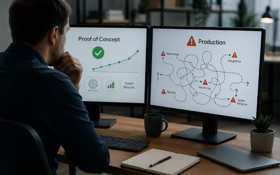 Why AI Projects Stall Between Proof of Concept and Production